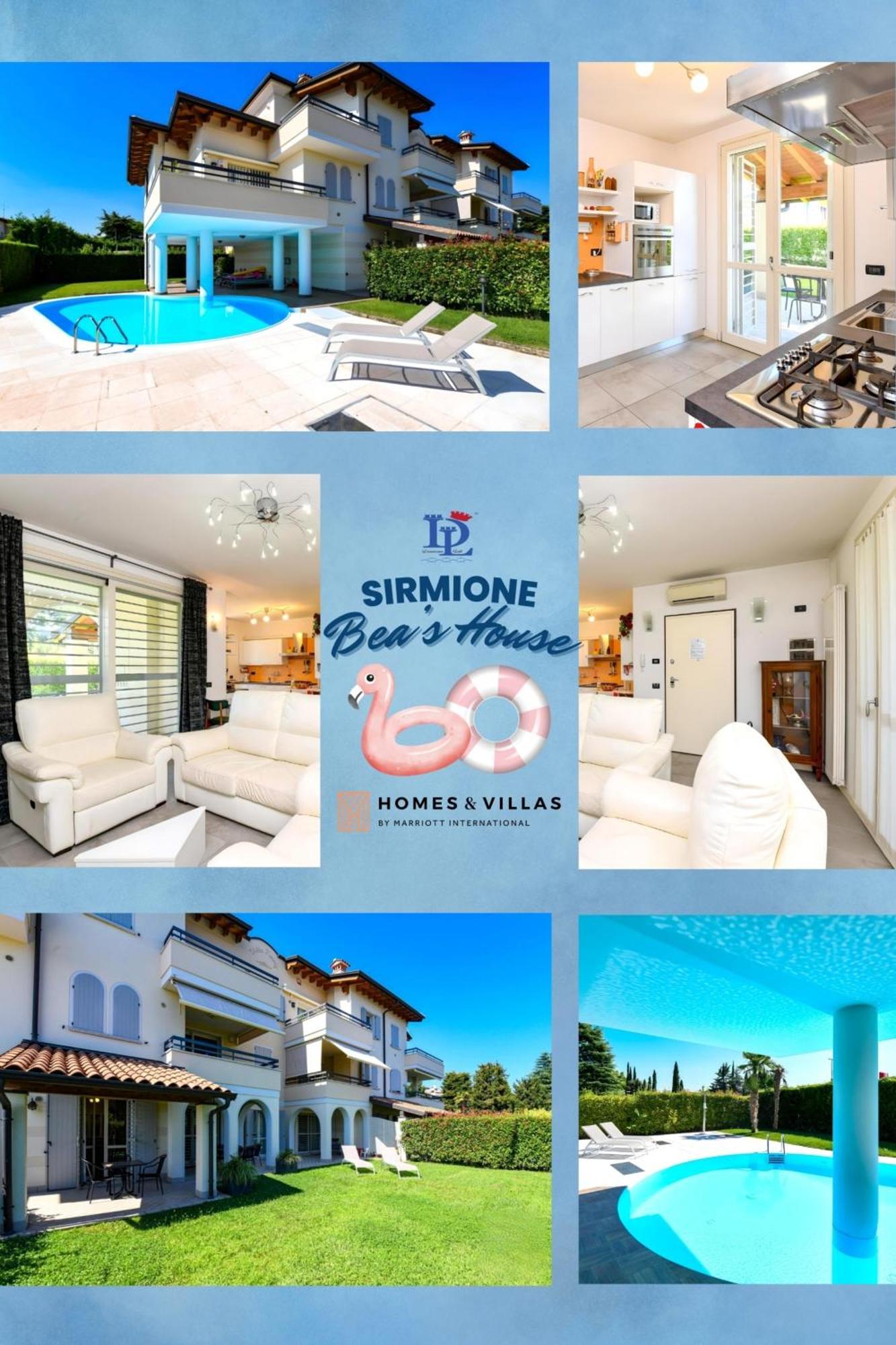 Desenzanoloft Official Partner Marriott Homes & Villas - Bea House, Sirmione With Private Garden And Share Pool Eksteriør billede
